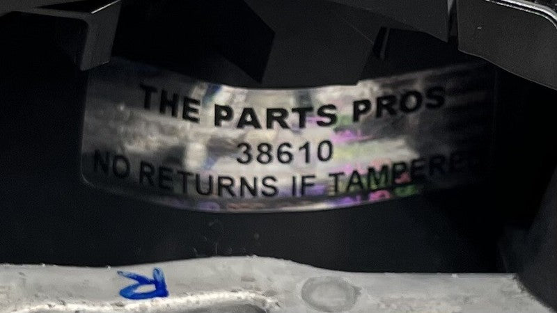 22-24 SUBARU WRX DRIVER STEERING WHEEL LEATHER BLACK OEM