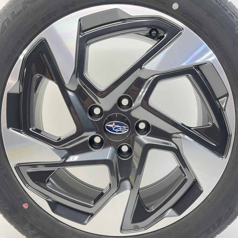 Does not apply 24-25 SUBARU CROSSTREK LIMITED WHEEL RIM WITH TIRE 18x7 +55 OFFSET FACTORY OEM