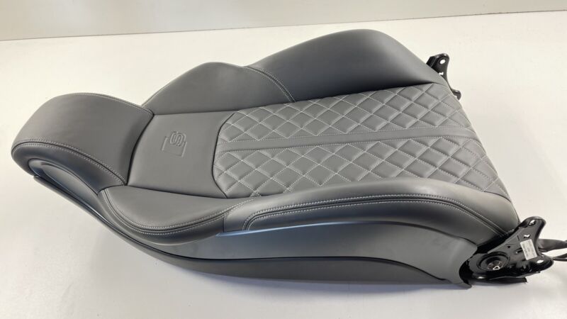 18-23 AUDI S5 PASSENGER RIGHT FRONT UPPER SEAT CUSHION COVER ASSEMBLY OEM