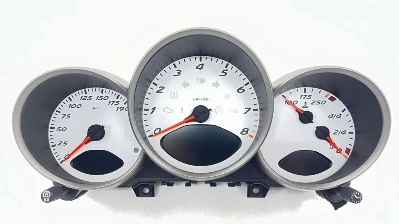 A2C53018279 05-08 PORSCHE BOXSTER CAYMAN 987 MANUAL SPEEDOMETER INSTRUMENT CLUSTER GAUGE OEM