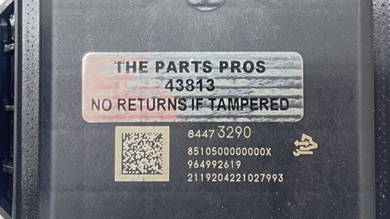 84473290 19-24 CHEVROLET CAMARO ZL1 SS STABILITY TRACTION CONTROL MODULE 84473290 OEM