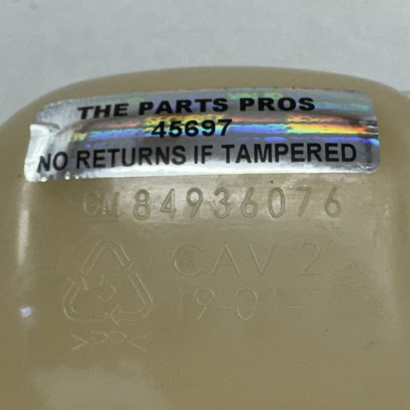 8493 6076 / 84936076 22-25 CADILLAC CT4 CT5 V BLACKWING COOLANT OVERFLOW RESERVOIR BOTTLE OEM