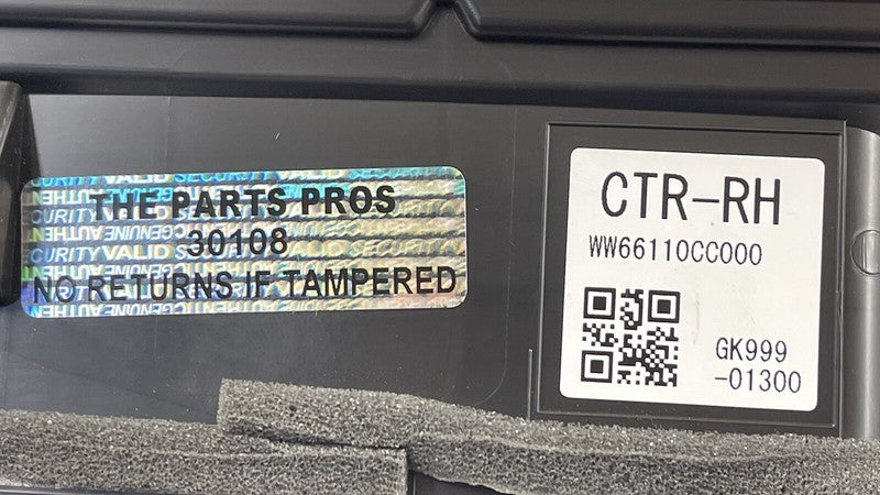 66110CC010 22-23 TOYOTA GR86 CENTER DASH AIR VENT GUIDE GRILLE GRILL W/ HAZARD SWITCH OEM