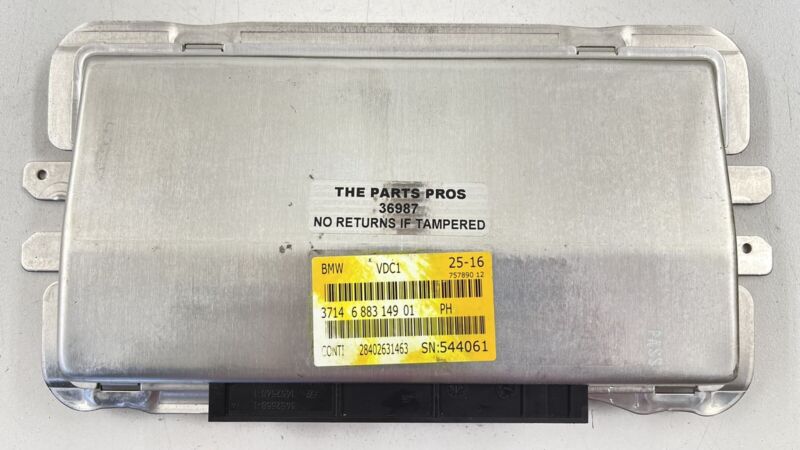 6883149 12-19 BMW M6 VDC VEHICLE DRIVING CONTROL SUSPENSION MODULE 6883149 OEM