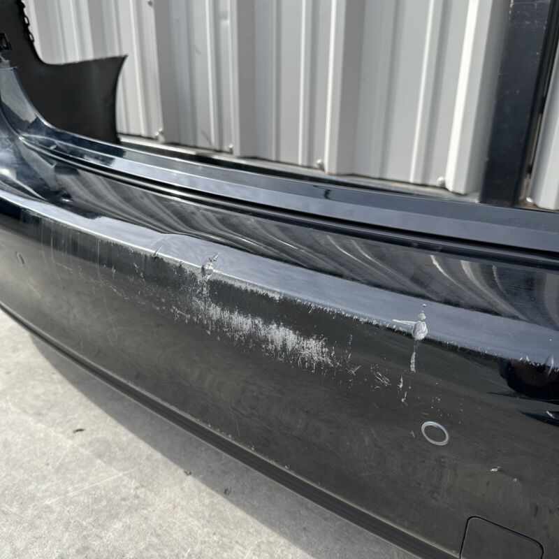 85022 6HH-0 / 85022-6HH-0 / 85022 6HH0 18-22 INFINITI Q50 REAR BUMPER COVER COMPLETE WITH SENSORS BLACK OEM NOTE