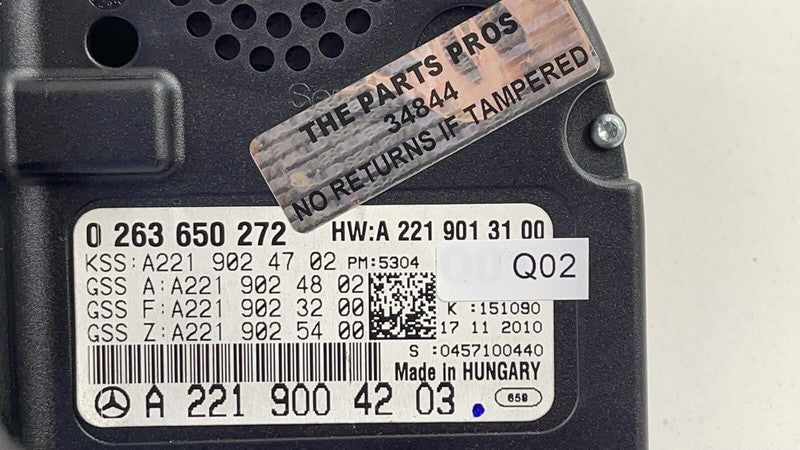 2219004203 / A2219004203 / A 221 900 42 03 4203 10-13 MERCEDES BENZ S550 W221 SPEEDOMETER GAUGE INSTRUMENT CLUSTER 65K M