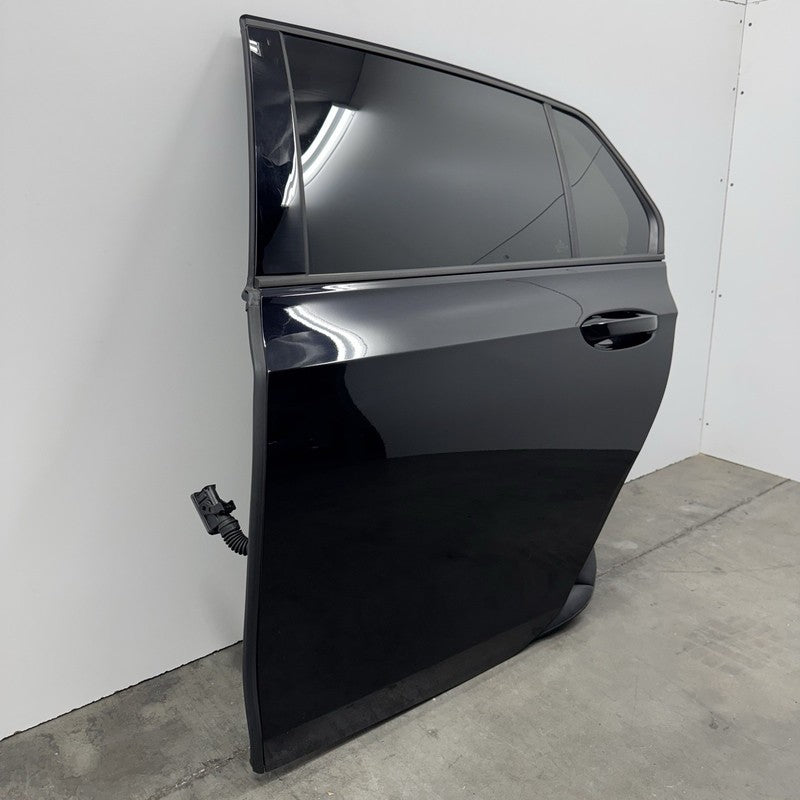Does Not Apply 22-25 VOLKSWAGEN GOLF R MK8 DRIVER LEFT REAR DOOR SHELL COMPLETE BLACK OEM
