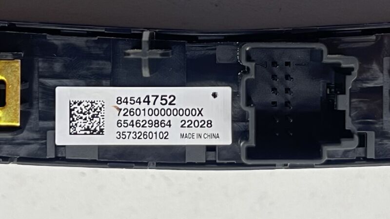 8454 4752 / 84544752 20-24 CADILLAC CT5 SEAT HEAT VENT & LANE KEEP ASSIST & HAZARD LIGHT SWITCH OEM