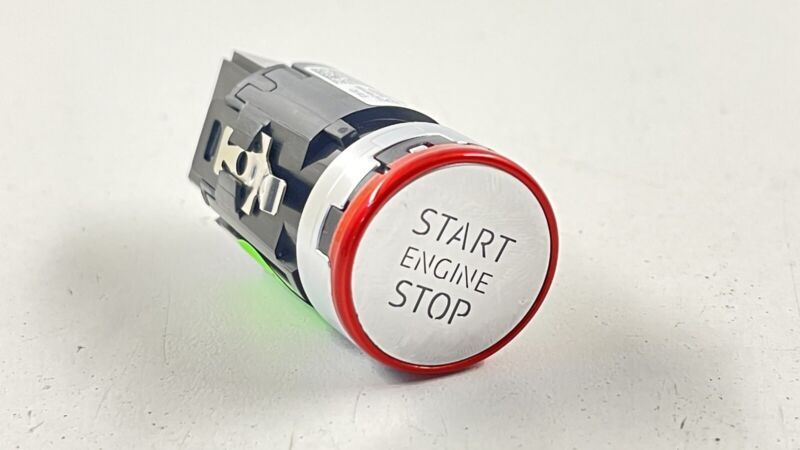 8W1 905 217 E / 8W1905217E 17-22 AUDI A4 S4 A5 S5 ENGINE START STOP BUTTON CONTROL SWITCH 8W1 905 217 E OEM