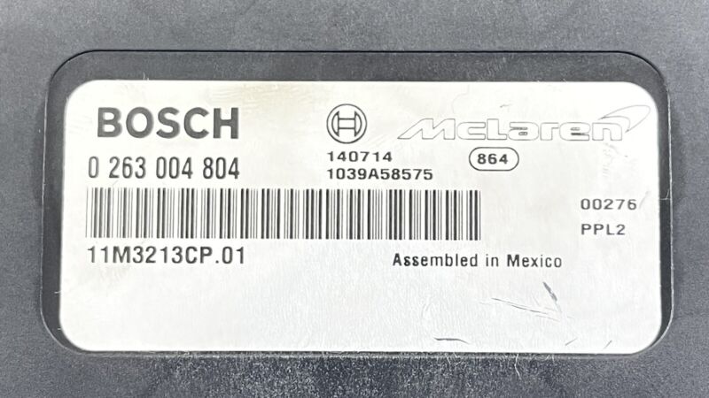 0 263 004 804 / 0263004804 15-17 MCLAREN 650S PARKING BRAKE ASSIST SENSOR CONTROL MODULE 11M3213CP OEM