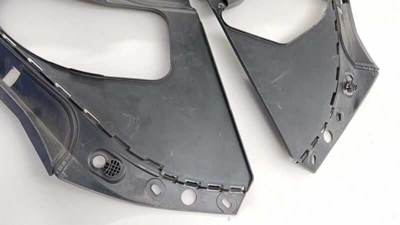 7211929 16-19 BMW M6 LEFT & RIGHT ENGINE BAY ACCESS COWL BEZEL PANEL COVER TRIM PAIR OEM