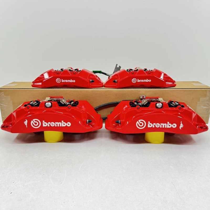 PR3C-2D242-GD / PR3C 2D242 GD / PR3C2D242GD 24-25 FORD MUSTANG GT FRONT & REAR CALIPER BRAKE BREMBO WITH ROTOR SET RED O
