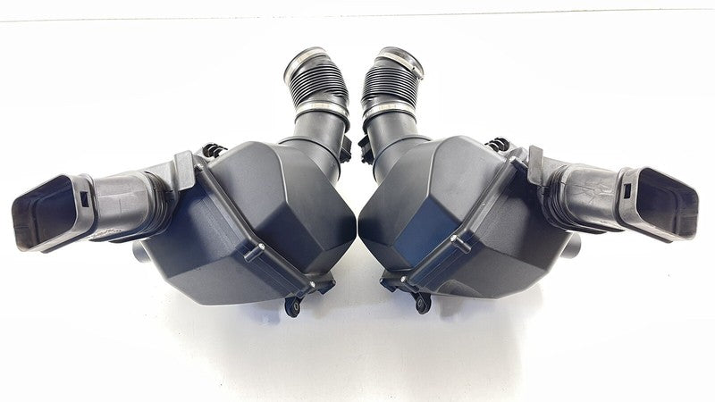 7843289 16-19 BMW M6 AIR CLEANER BOX AIR FILTER INTAKE BOX ASSEMBLY PAIR OEM