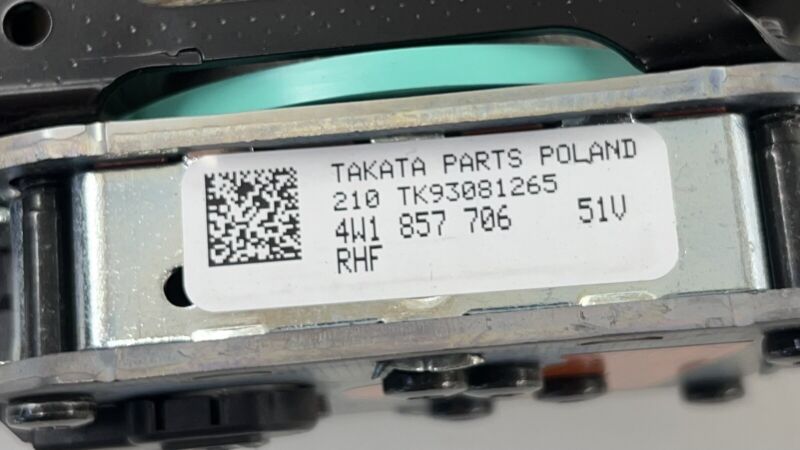 4W1 857 706 / 4W1857706 13-18 BENTLEY FLYING SPUR FRONT AND REAR SEATBELT SEAT BELT RETRACTOR SET OEM