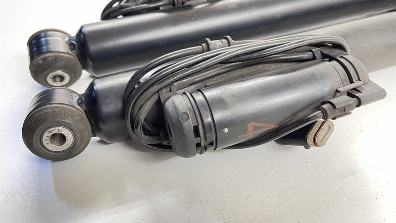 03-09 MERCEDES BENZ E350 W211 LEFT RIGHT REAR ADAPTIVE SHOCK ABSORBER PAIR OEM