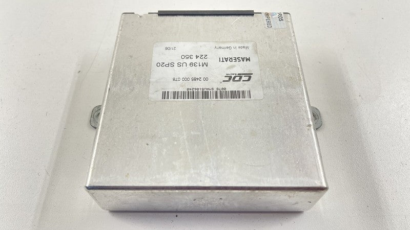 224 350 / 224350 03-12 MASERATI QUATTROPORTE CDC SUSPENSION CONTROL MODULE 224 350 OEM