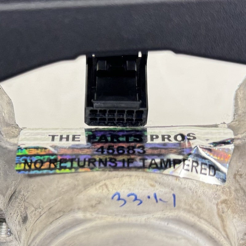 864A1-47010 / 864A1 47010 / 864A147010 23-25 TOYOTA PRIUS DRIVER STEERING WHEEL LEATHER BLACK OEM