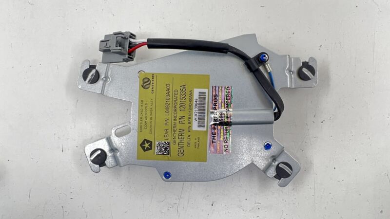 55057389AD 15-23 DODGE CHARGER DRIVER LEFT FRONT SEAT FAN BLOWER WHEEL MOTOR OEM
