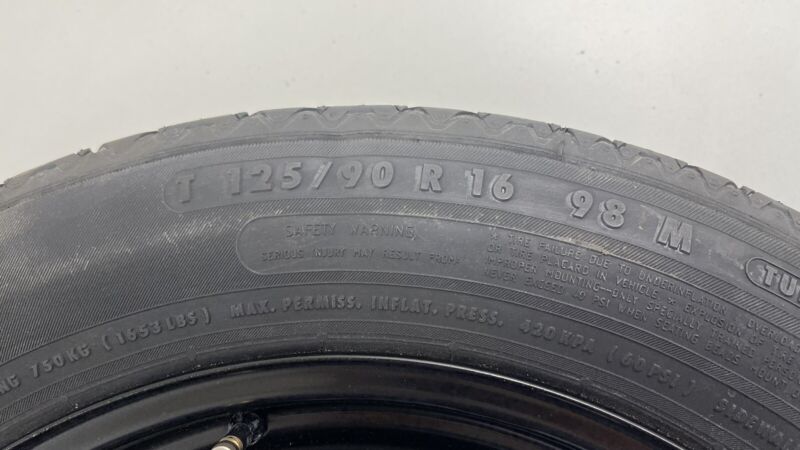 2044000302 / A2044000302 / A 204 400 03 02 0302 08-14 MERCEDES BENZ W204 C CLASS EMERGENCY CAR SPARE TIRE WHEEL RIM DONU