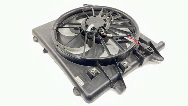 DR33-8C607-AA / DR33 8C607 AA / DR338C607AA 11-14 MUSTANG GT DRIVER LEFT FRONT RADIATOR COOLING FAN WITH SHROUD ASSEMBLY