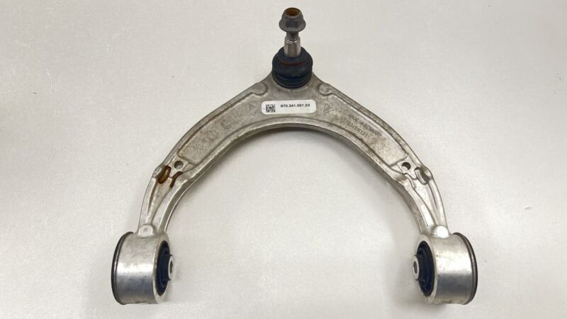970.341.051.23 / 970 341 051 23 / 97034105123 10-16 PORSCHE PANAMERA PASSENGER RIGHT FRONT CONTROL ARM PAIR OEM
