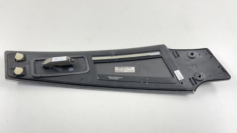 1069104-00-D / 1069104 00 D / 106910400D 17-20 TESLA MODEL S PASSENGER RIGHT B PILLAR GLASS CAMERA TRIM 1092307-00-E OEM