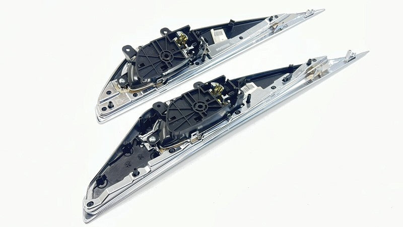 82924-4GA1A / 82924 4GA1A / 829244GA1A 14-22 INFINITI Q50 FRONT & REAR INTERIOR DOOR PANEL HANDLE BEZEL TRIM SET OEM