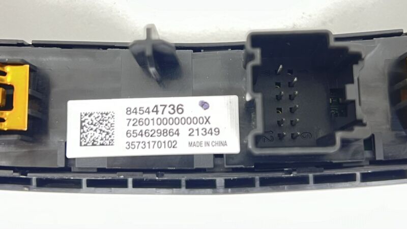 84544736 20-24 CADILLAC CT4 SEAT HEAT VENT & LANE KEEP ASSIST & HAZARD LIGHT SWITCH OEM