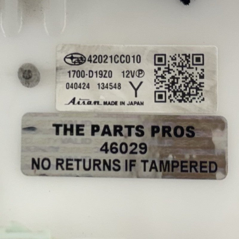 42021CC010 22-25 TOYOTA GR86 2.4L GAS TANK FUEL PUMP SENDING UNIT PAIR 42021CC010 OEM