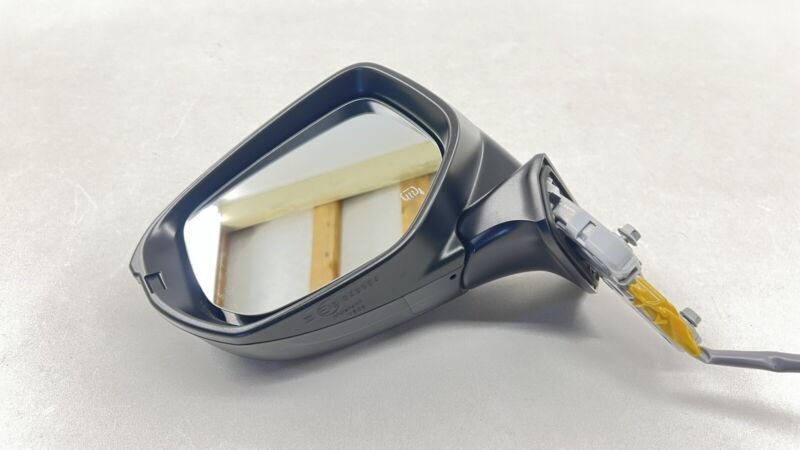 22-25 SUBARU WRX DRIVER LEFT FRONT DOOR MIRROR SIDE VIEW 9 WIRE BLACK OEM