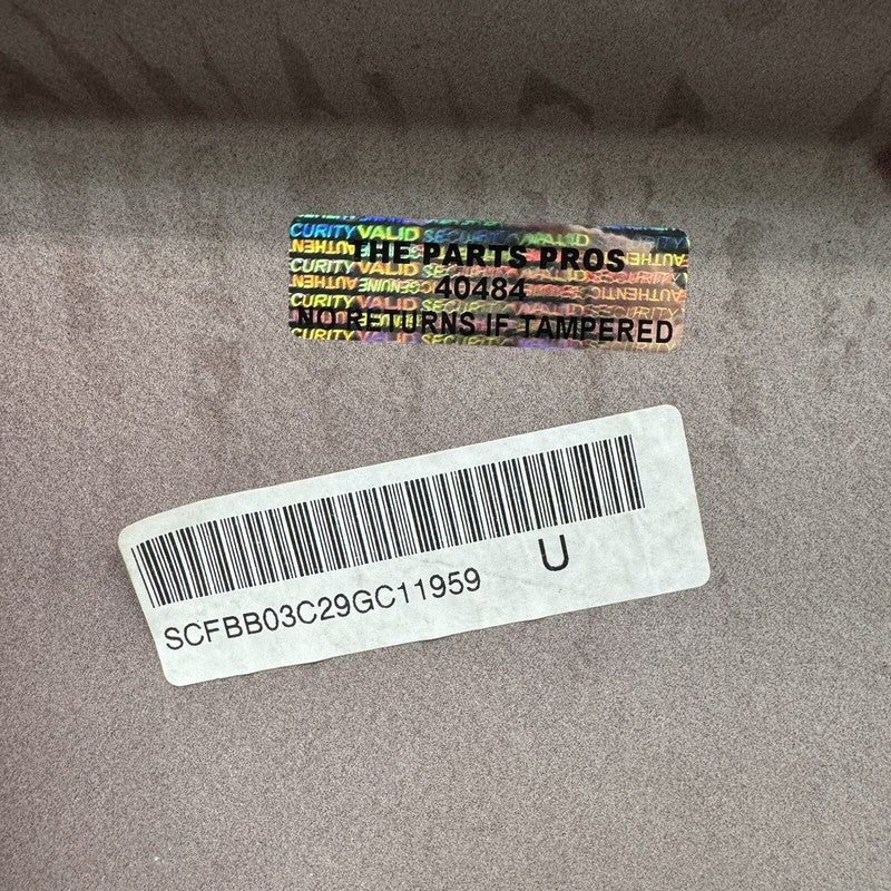 07-17 ASTON MARTIN VANTAGE DRIVER LEFT DOOR SHELL MERLOT RED OEM *NOTE*