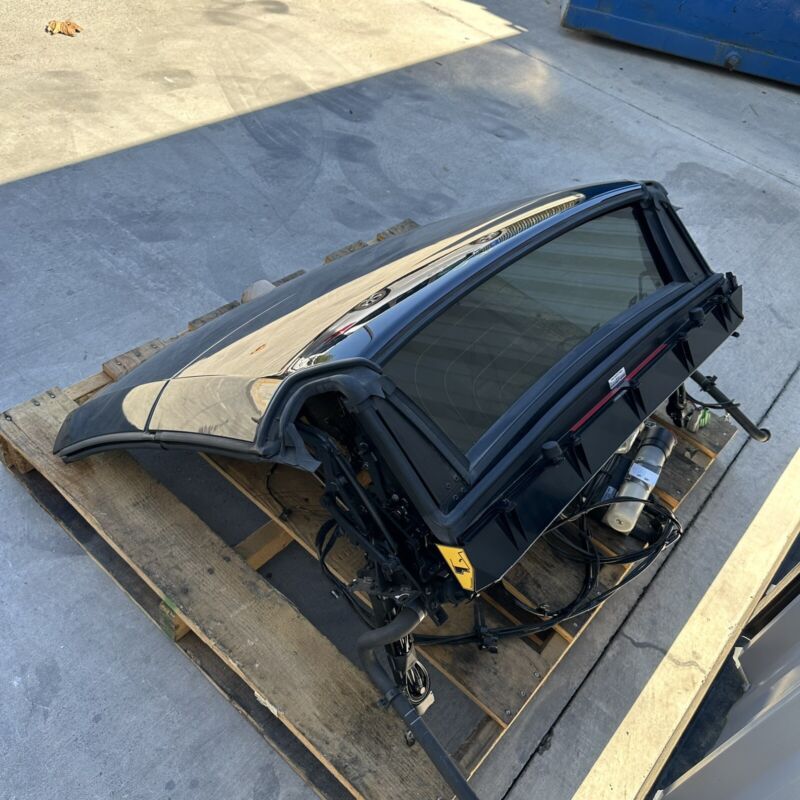 Does Not Apply 15-17 MCLAREN 650S SPIDER ROOF FOLDING HARD TOP CONVERTIBLE PANEL BLACK OEM