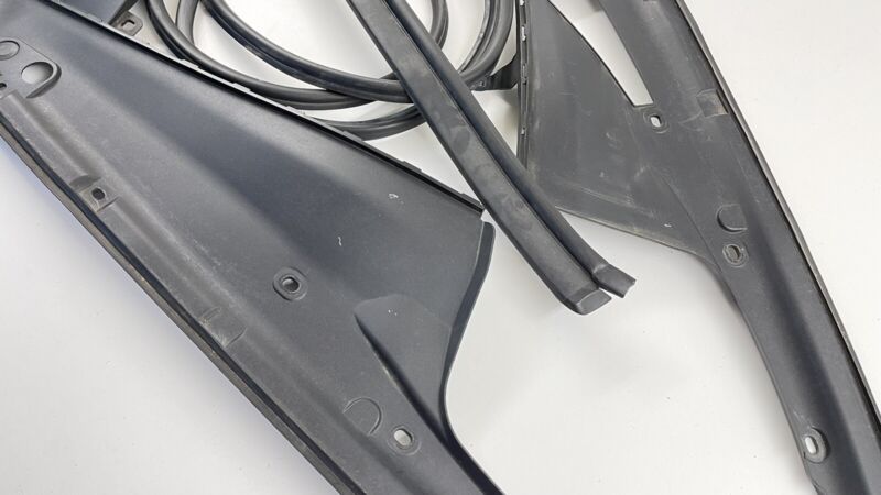 7211929 16-19 BMW M6 LEFT & RIGHT ENGINE BAY ACCESS COWL BEZEL PANEL COVER TRIM PAIR OEM