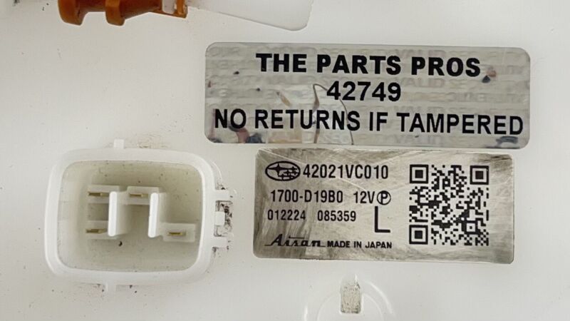 42021VC010 22-25 SUBARU WRX 2.4L GAS TANK FUEL PUMP SENDING UNIT 42021VC010 OEM