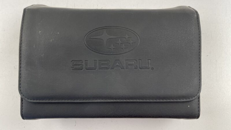 2020 SUBARU BRZ VEHICLE OPERATOR OWNER MANUAL BOOK SET WITH CASE OEM