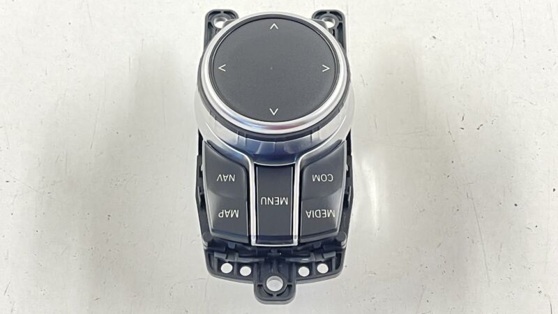 6829083 16-19 BMW M6 iDRIVE TOUCH CONTROLLER KNOB MULTI FUNCTION MEDIA SWITCH OEM