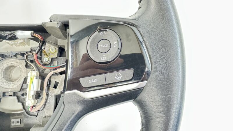Does not apply 18-22 HONDA ODYSSEY DRIVER STEERING WHEEL LEATHER BLACK 78500-THR-A41 OEM