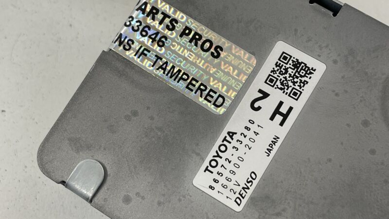 86572-33280 / 86572 33280 / 8657233280 19-22 LEXUS ES300H VEHICLE APPROACHING SPEAKER CONTROL MODULE 86572-33280 OEM