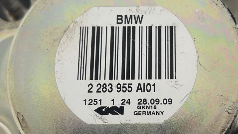 2 283 955 / 2283955 06-10 BMW M6 E63 E64 LEFT OR RIGHT REAR AXLE SHAFT 2283955 OEM