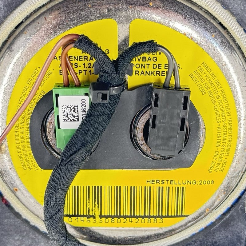 33678045602U 06-10 BMW M6 E63 E64 DRIVER STEERING WHEEL AIRBAG AIR BAG OEM