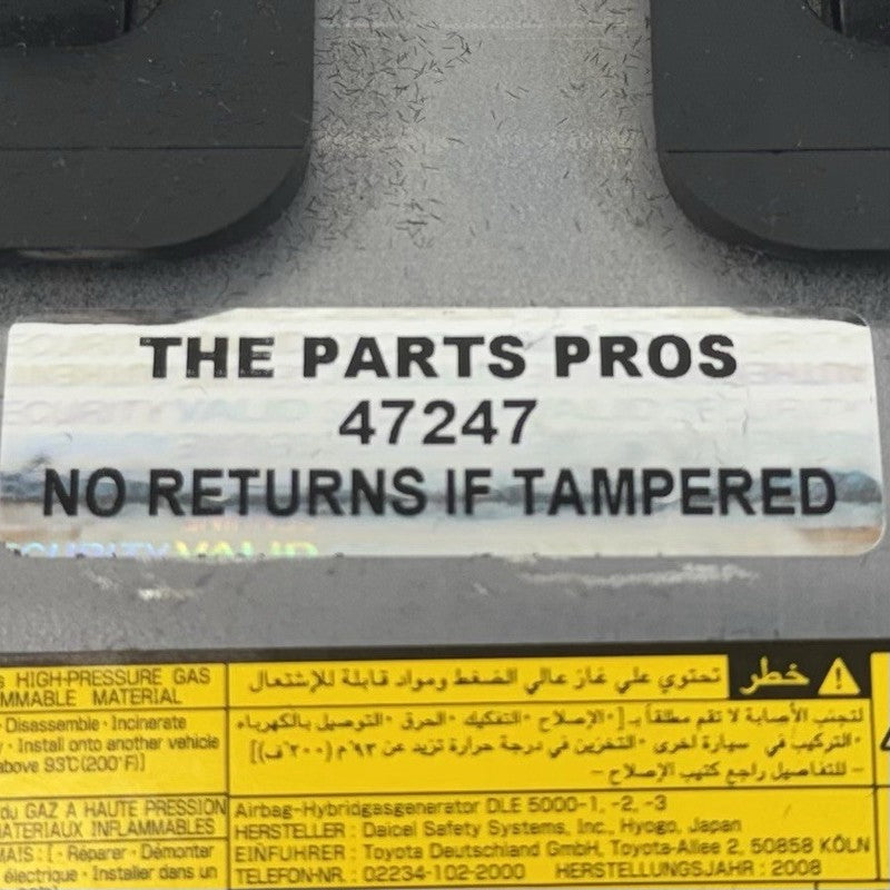 Lexus IS250 IS350 IS F Passenger Right Front Lower Knee Airbag Air Bag SRS OEM