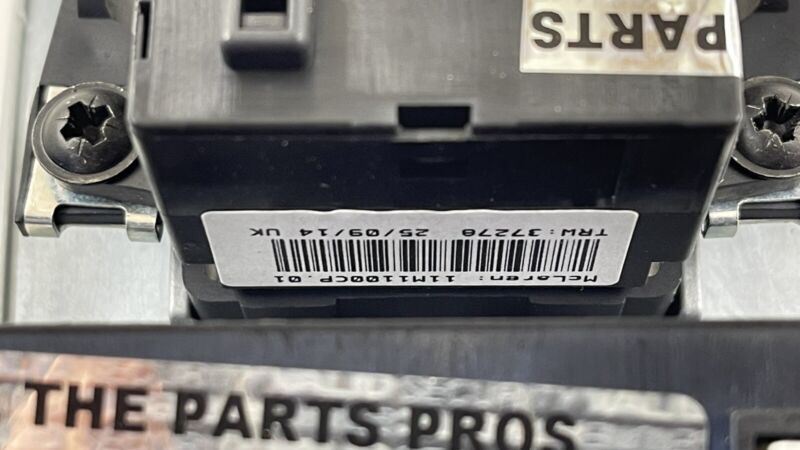 11M1100CP 15-17 MCLAREN 650S SPIDER CENTER CONSOLE GEAR SELECT SHIFT SWITCH 11M2484SP OEM