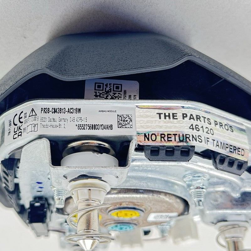 PR3B-C043B13-AC319W / PR3B C043B13 AC319W / PR3BC043B13AC319W 24-25 FORD MUSTANG GT STEERING WHEEL AIRBAG W/ LEFT & RIGH
