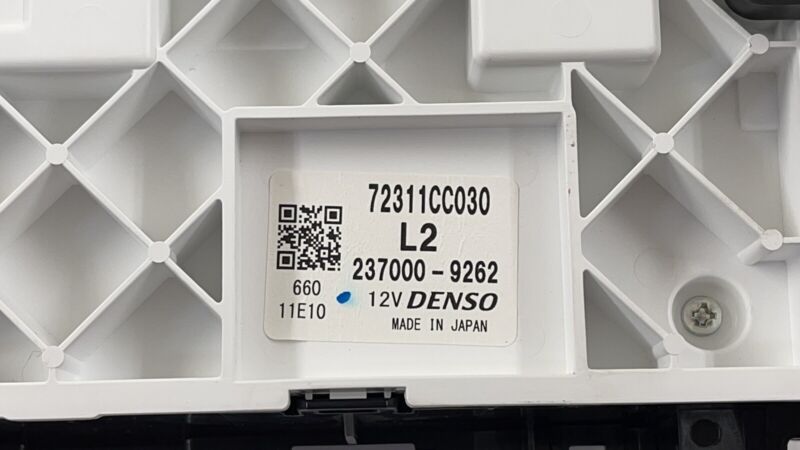 72311CC030 / 72311 CC030 22-23 TOYOTA GR86 HVAC AC AIR TEMPERATURE CLIMATE CONTROL SWITCH 72311CC030 OEM