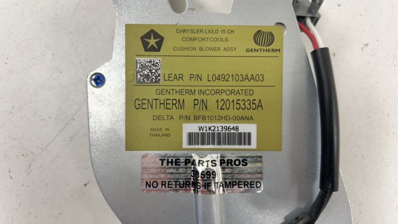 55057389AD 15-23 DODGE CHARGER DRIVER LEFT FRONT SEAT FAN BLOWER WHEEL MOTOR OEM