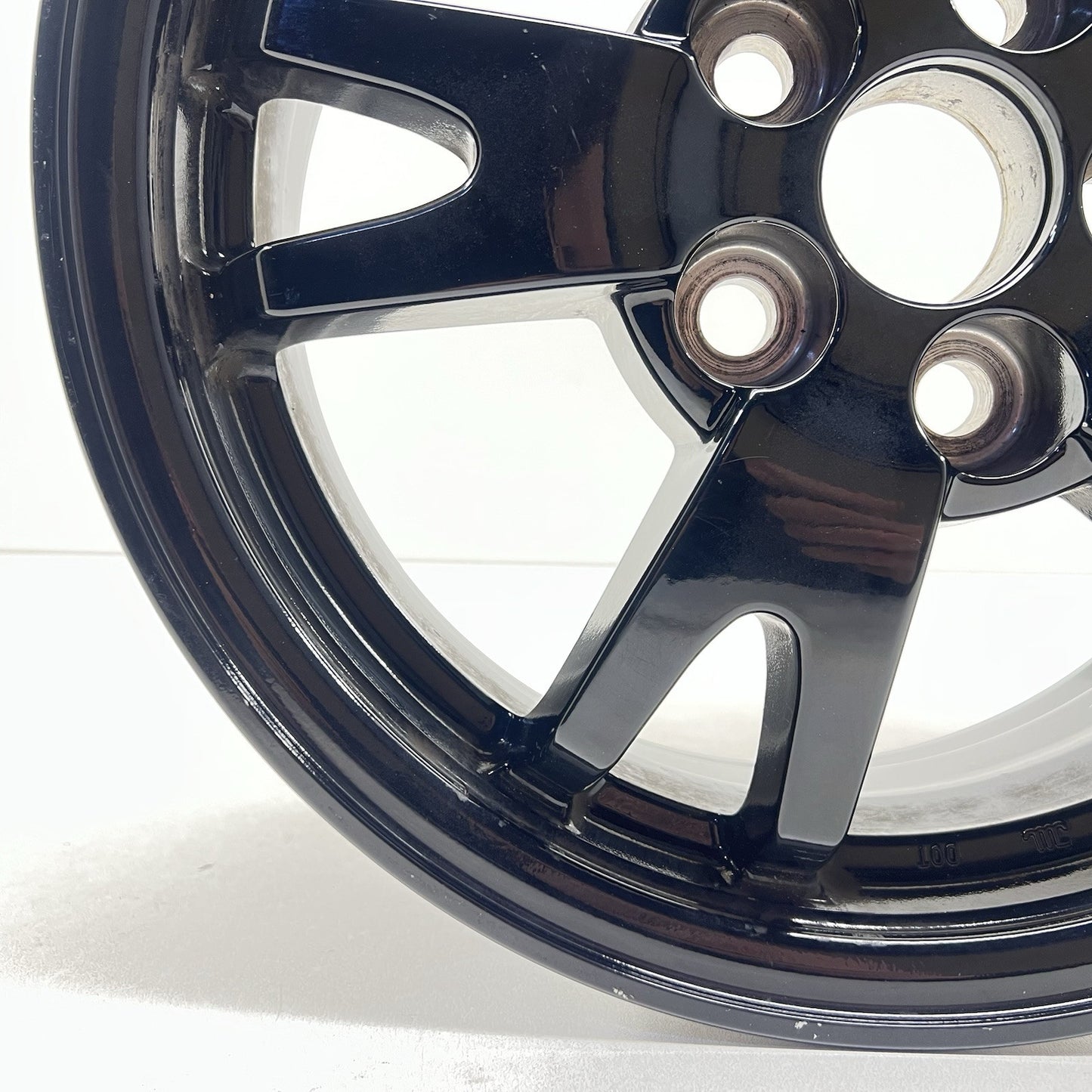 10-15 TOYOTA PRIUS WHEEL RIM 15x6 +45 OFFSET 5 SPLIT SPOKE BLACK FACTORY OEM