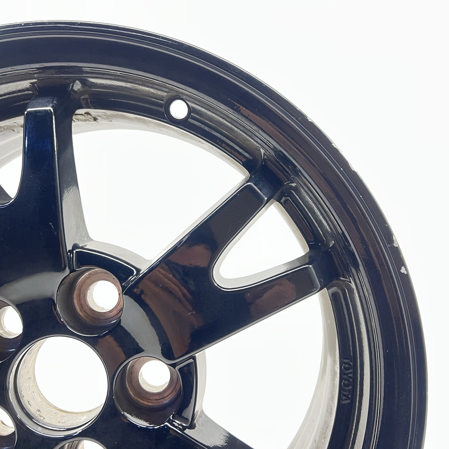 10-15 TOYOTA PRIUS WHEEL RIM 15x6 +45 OFFSET 5 SPLIT SPOKE BLACK FACTORY OEM