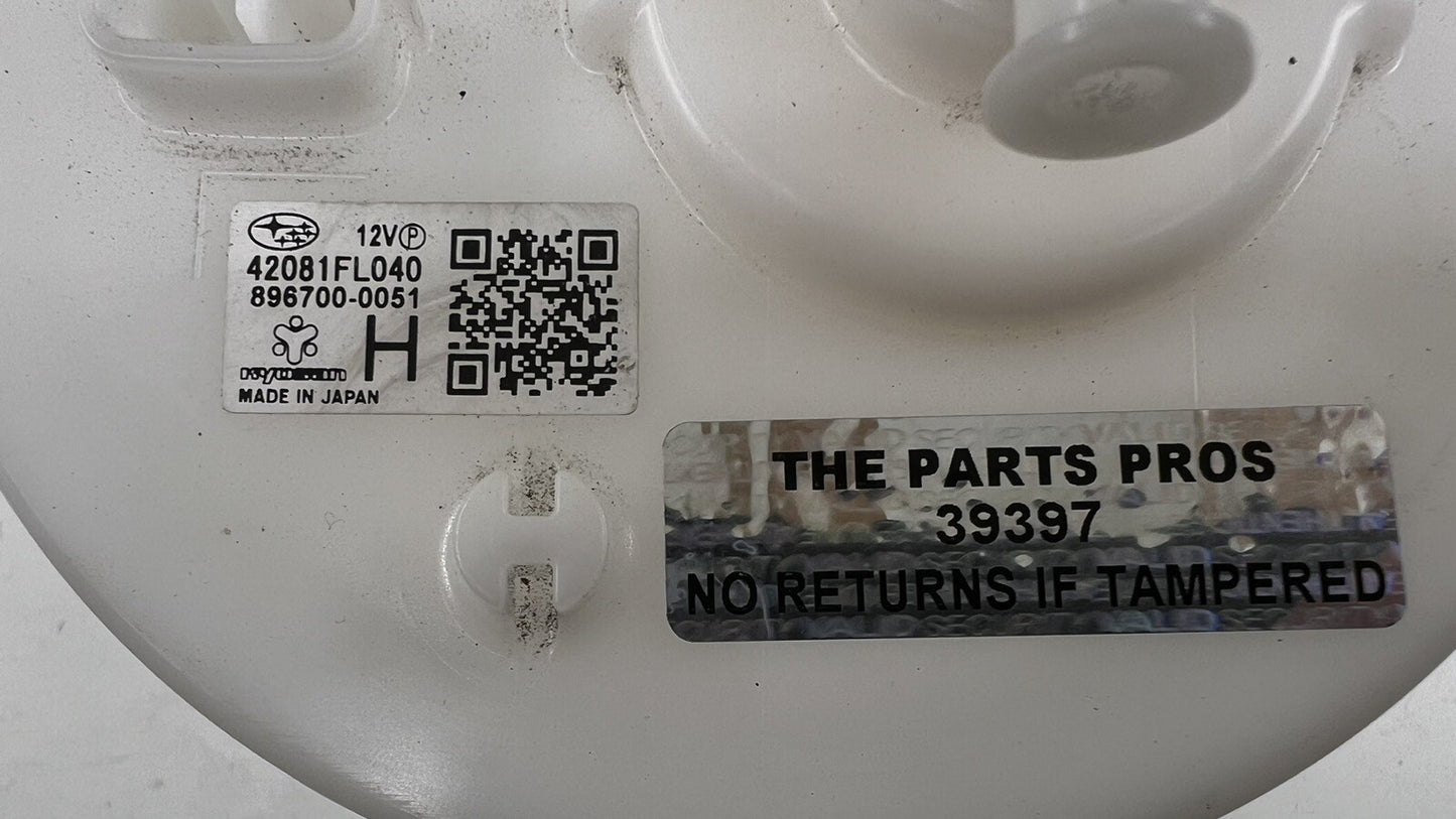 22-24 SUBARU WRX 2.4L GAS TANK FUEL SENDING UNIT 42081FL040 OEM