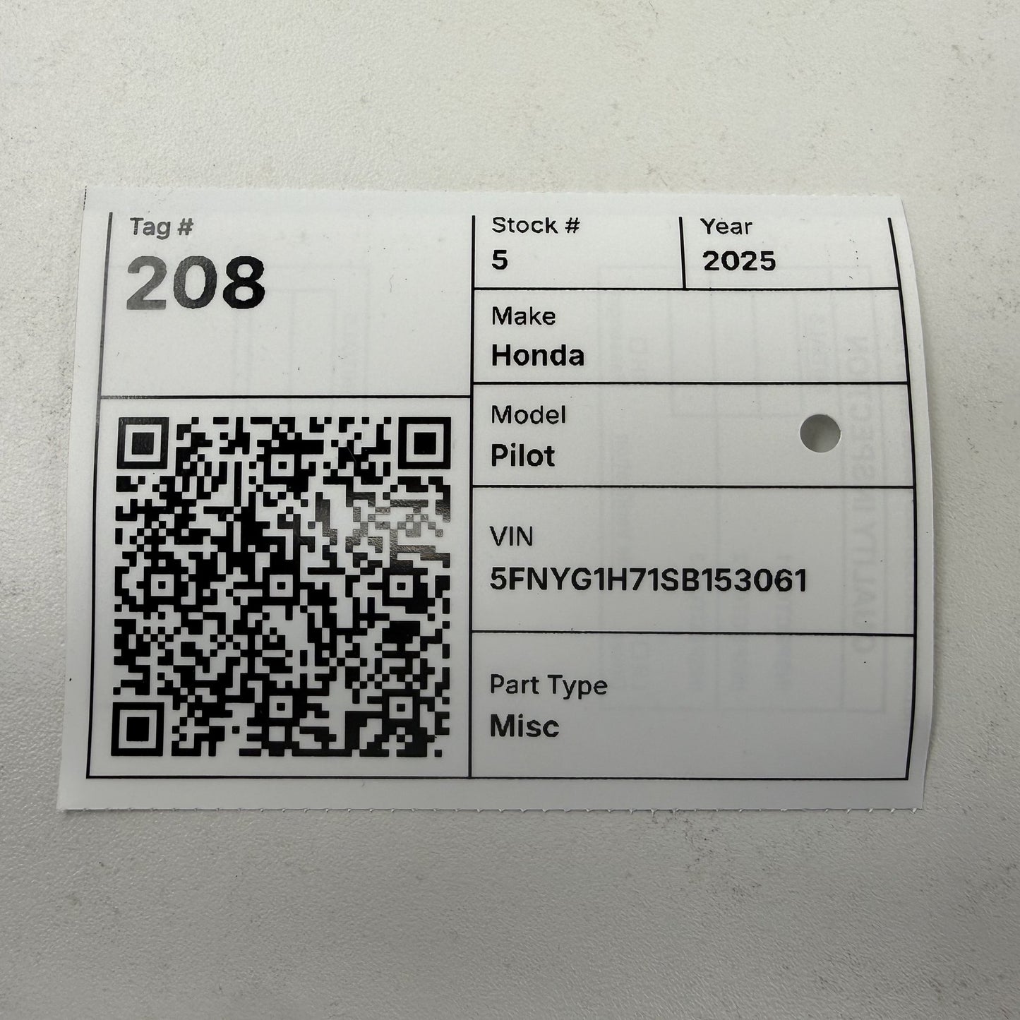 2025 Honda Pilot Touring AWD Engine Control Module ECU 37820-6FB-A830-M4 OEM
