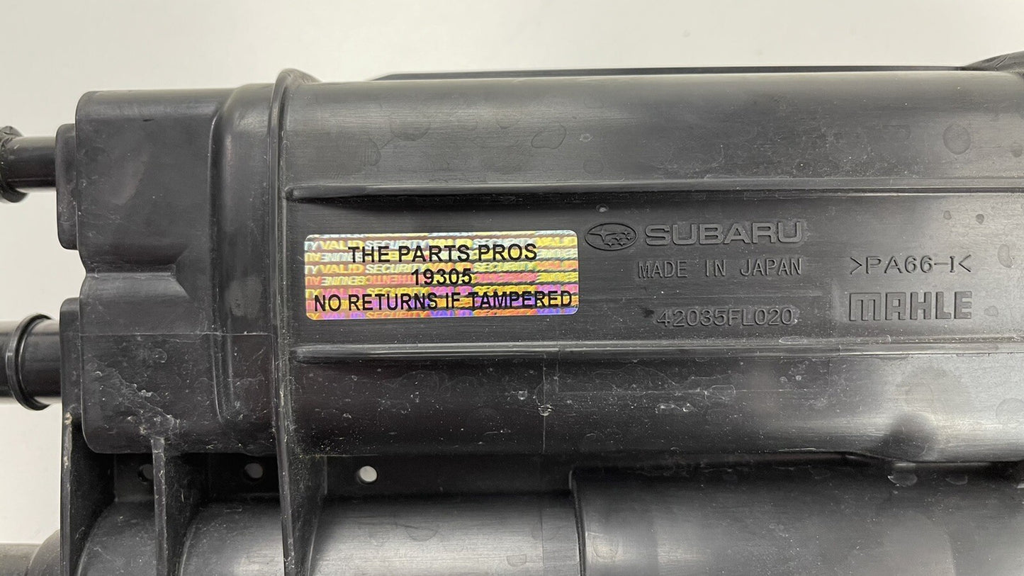 18-21 SUBARU CROSSTREK GAS CHARCOAL VAPOR EVAPORATOR CANISTER 42035FL020 OEM